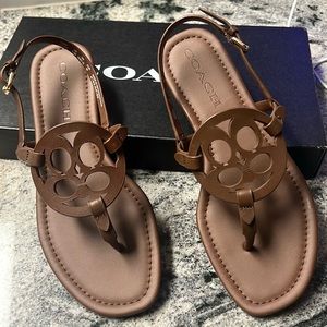 Coach sandals